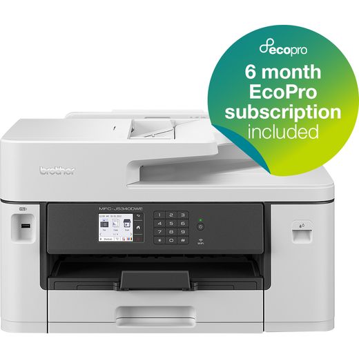 Brother EcoPro MFC-J5340DWE Wireless Inkjet Printer - White - Annotation - EcoPro 6 months trial